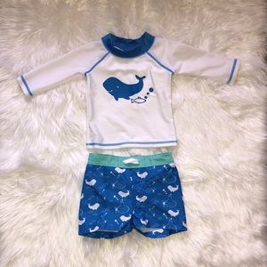 Baby Boy swim set 6-9 mos